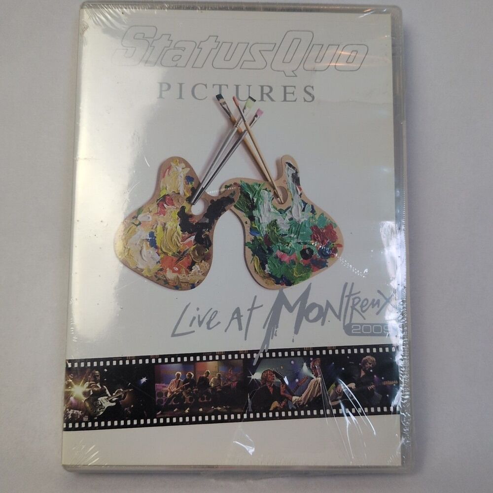 Status Quo: Pictures Live at Montreux 2009 SEALED DVD Video Switzerland Caroline